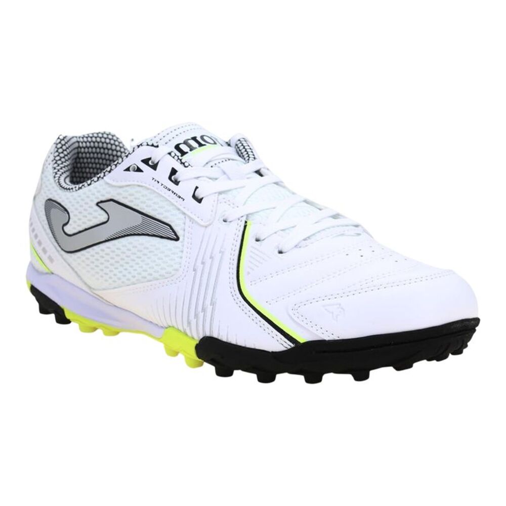 Joma Mens Dribling Astro Turf Sneakers / White/Yellow
